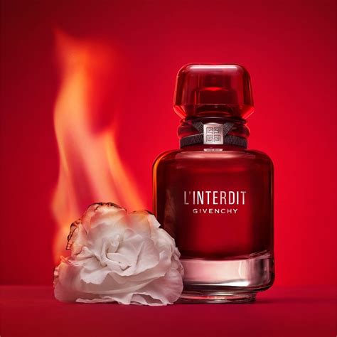 givenchy l'interdit eau de parfum rouge stores|givenchy rouge interdit notes.